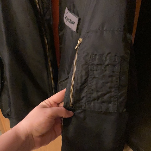 Black Bomber Jacket - Picture 5 of 8